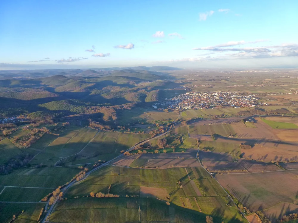 Luftaufnahme Pfalz