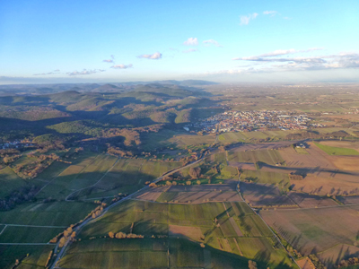 Luftaufnahme Pfalz