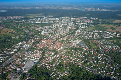 Luftaufnahme Ettlingen